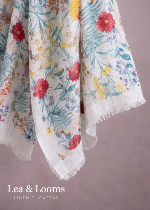 Linen_Digital_Print_Dupatta_for_Women_-_Flower