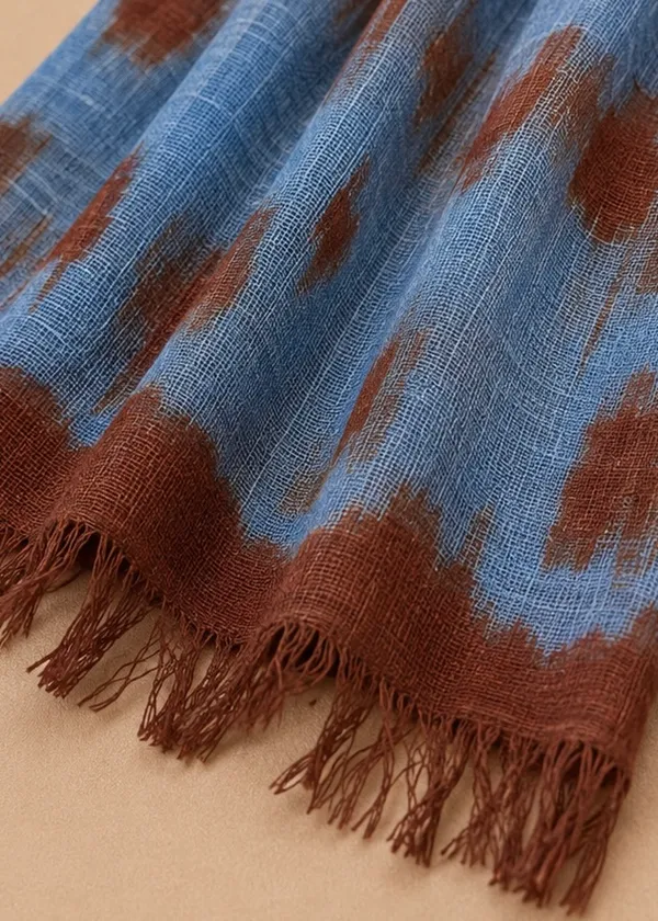 Hand_Tie-Dye_Linen_Scarf_for_Women