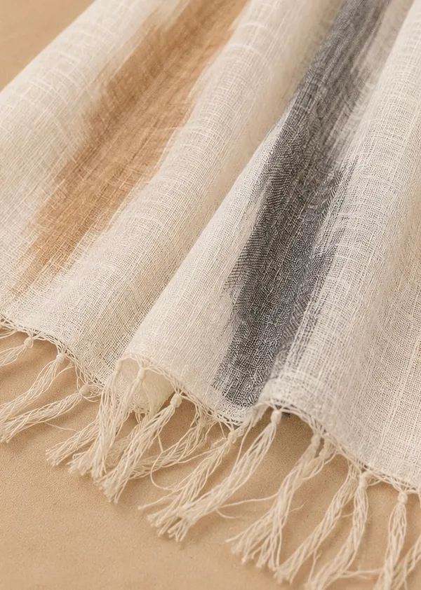 Ikat_Handmade_Linen_Blend_Dupatta_for_Women