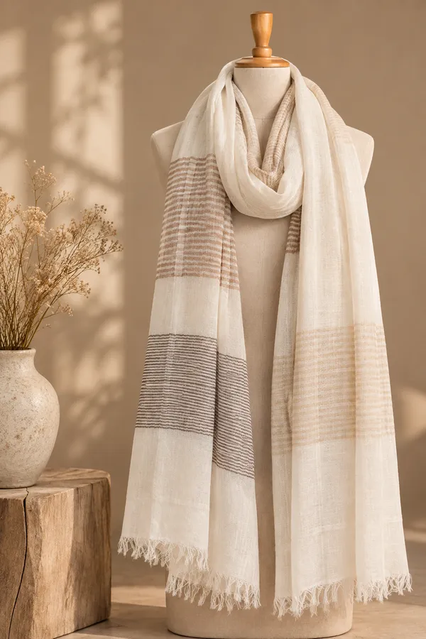 Linen_Blend_Scarfs_for_Women_-_Earth