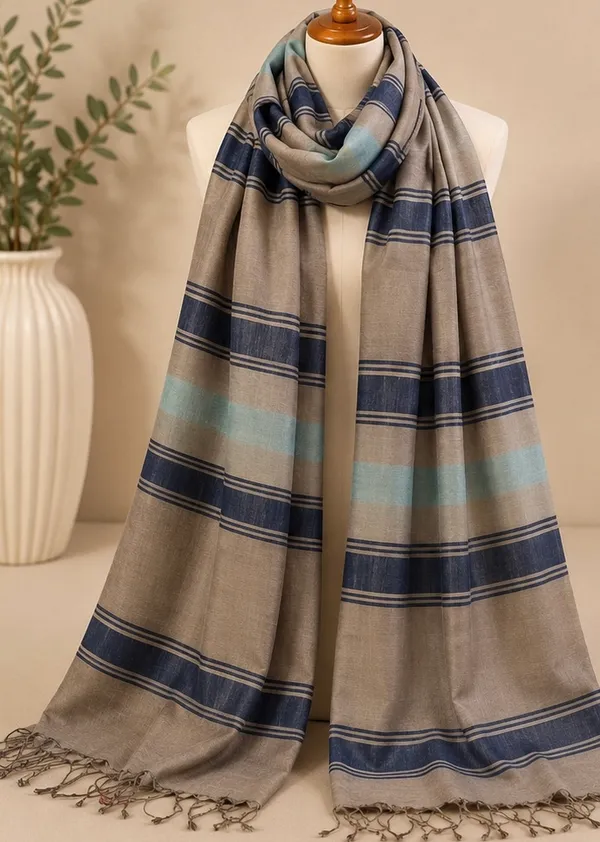 Silk_Modal_Dupatta_for_Women_-_Mouse_Biege