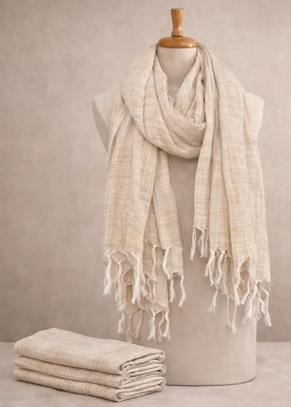Bamboo_Linen_Plain_Dupatta_for_Women