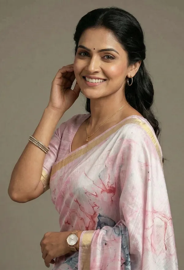Marble_Printed_Bhagalpuri_Silk_Saree_For_Women