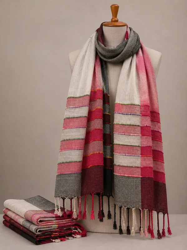 Modal_Rayon_Scarf_for_Women_-_Grey