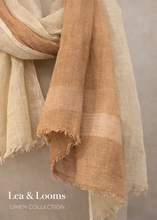 Dual_Shade_Linen_Dupatta_for_Women_-_Beige_&_Brown