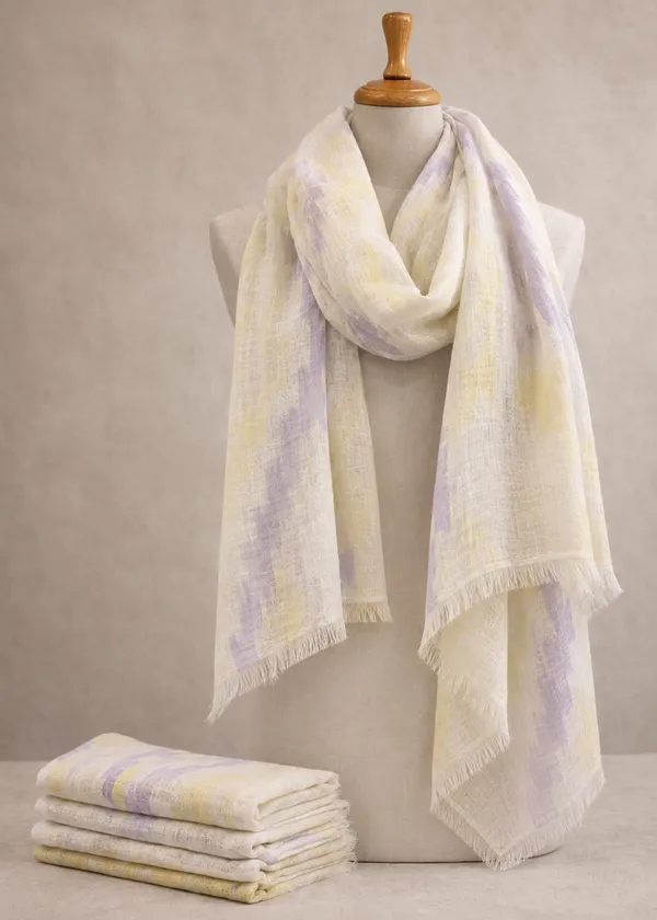 Ikat_Handmade_Linen_Dupatta_for_Women