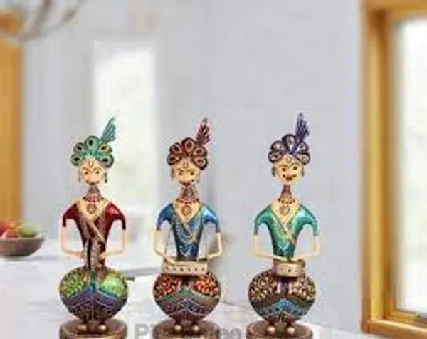Handmade_Wrought_Iron_Musician_Figurines:_Diwali_Home_Decor,_Set_of_3