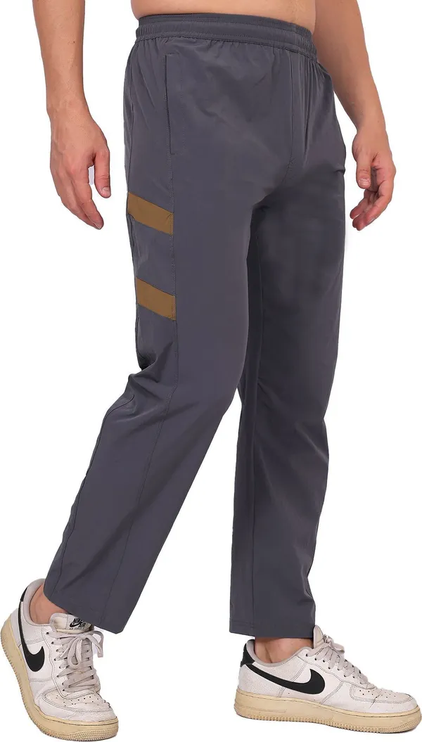 ZULX_Solid,_Striped_Men_Grey_Track_Pants_()