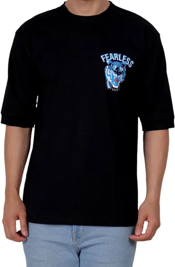 ZULX_Printed_Men_Round_Neck_Black_T-Shirt_()