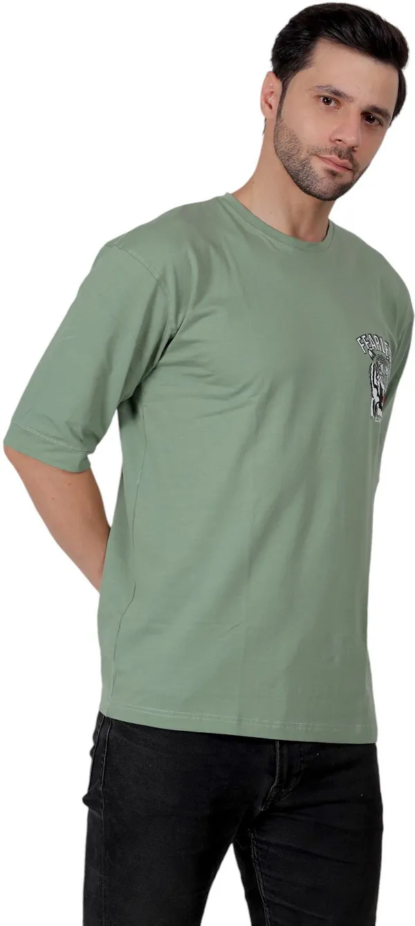 ZULX_Printed_Men_Round_Neck_Light_Green_T-Shirt_()