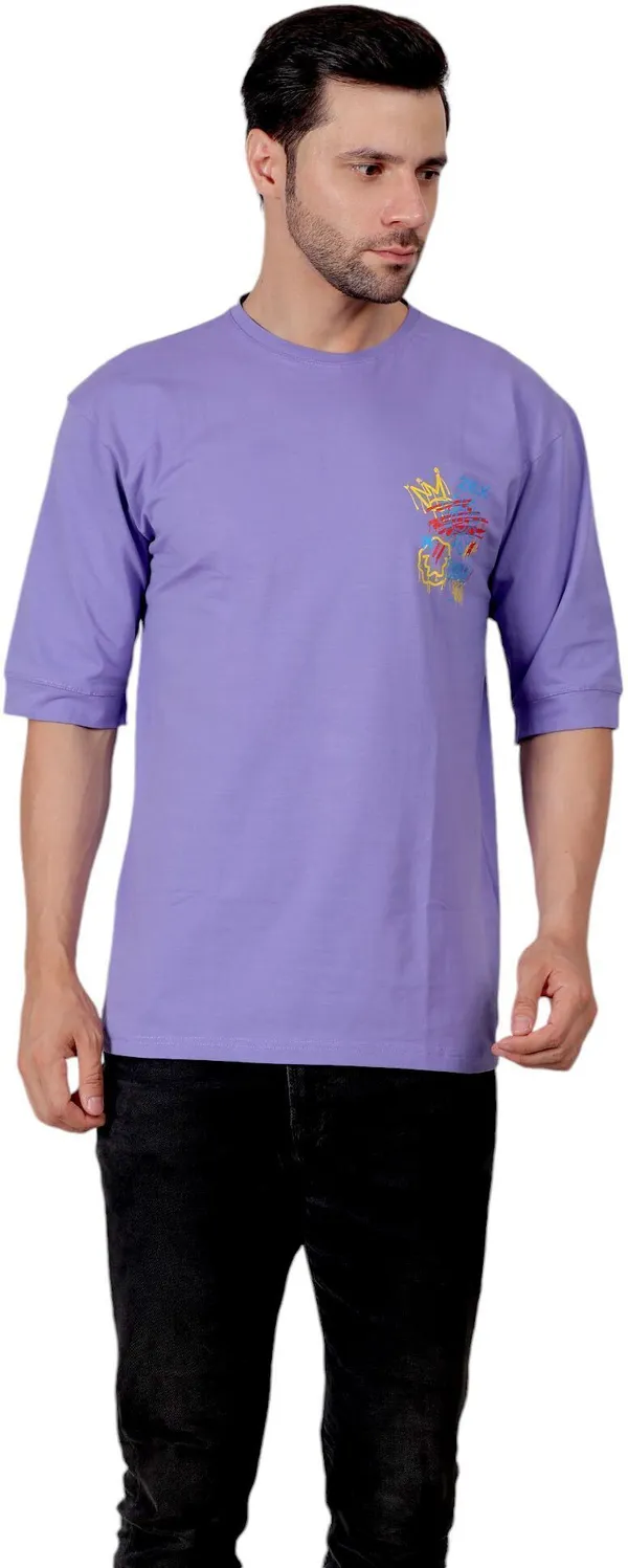 ZULX_Printed_Men_Round_Neck_Purple_T-Shirt_()