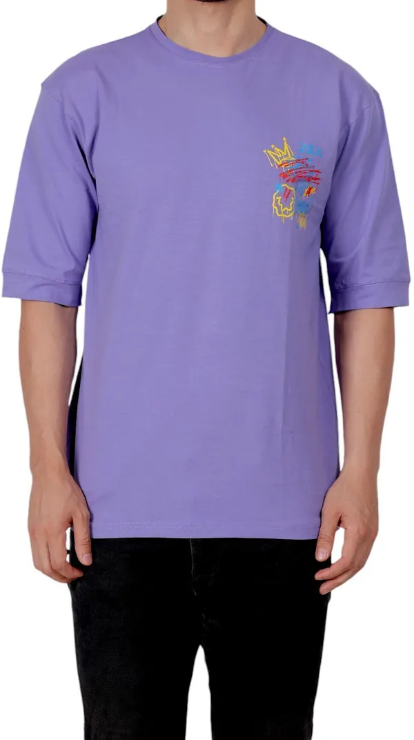 ZULX_Printed_Men_Round_Neck_Purple_T-Shirt_()