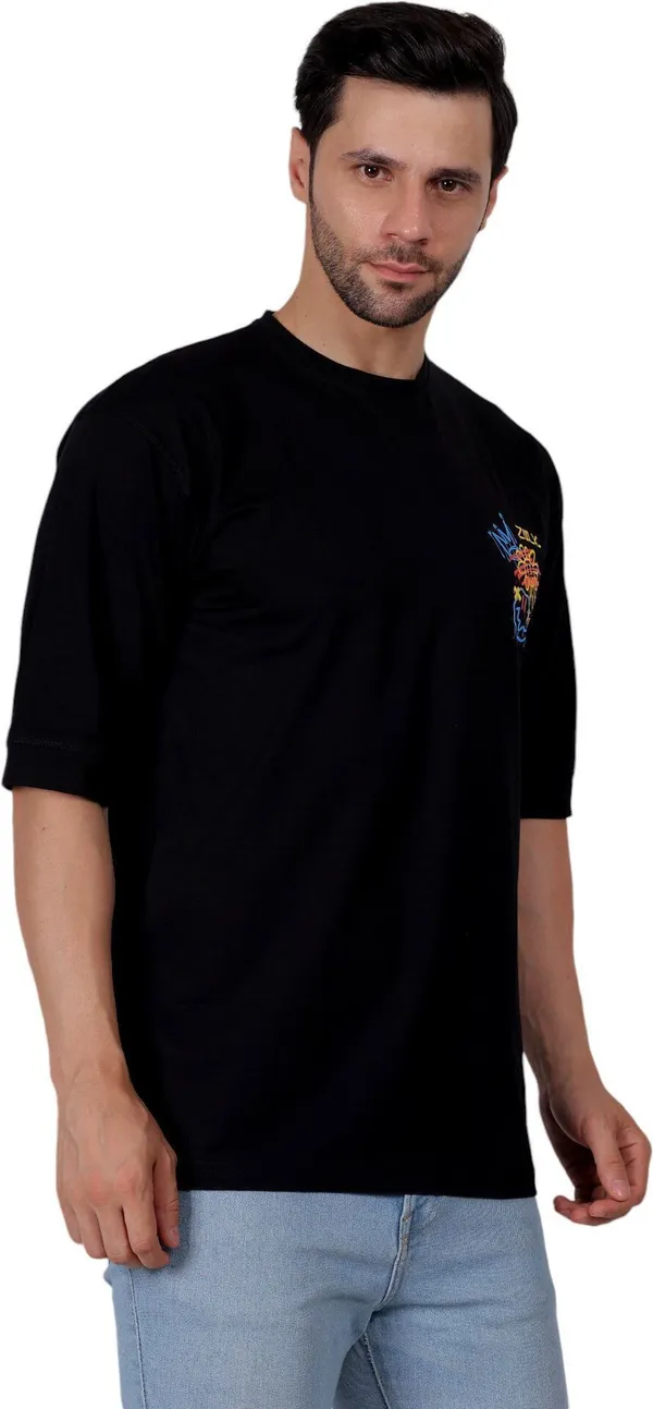 ZULX_Printed,_Typography,_Graphic_Print_Men_Round_Neck_Black_T-Shirt_()