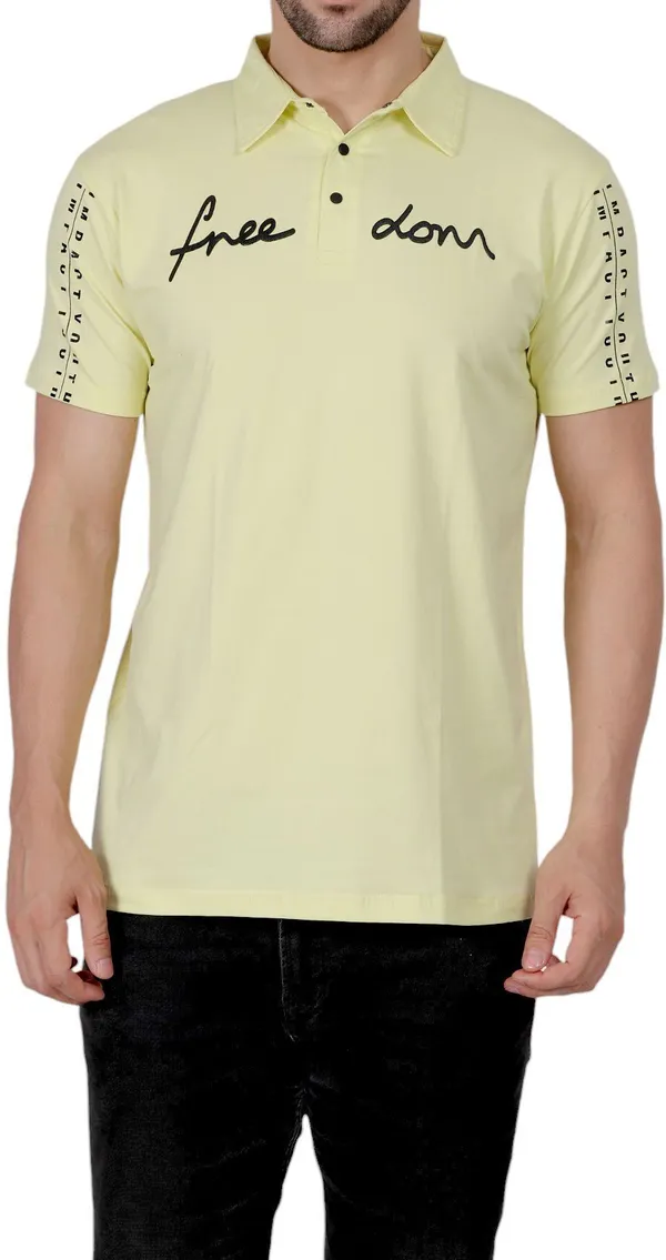 ZULX_Printed_Men_Polo_Neck_Yellow_T-Shirt_()