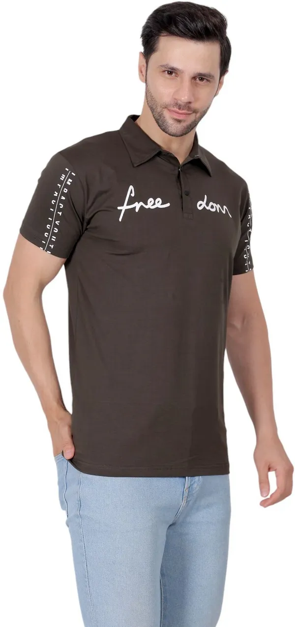 ZULX_Printed_Men_Polo_Neck_Brown_T-Shirt_()