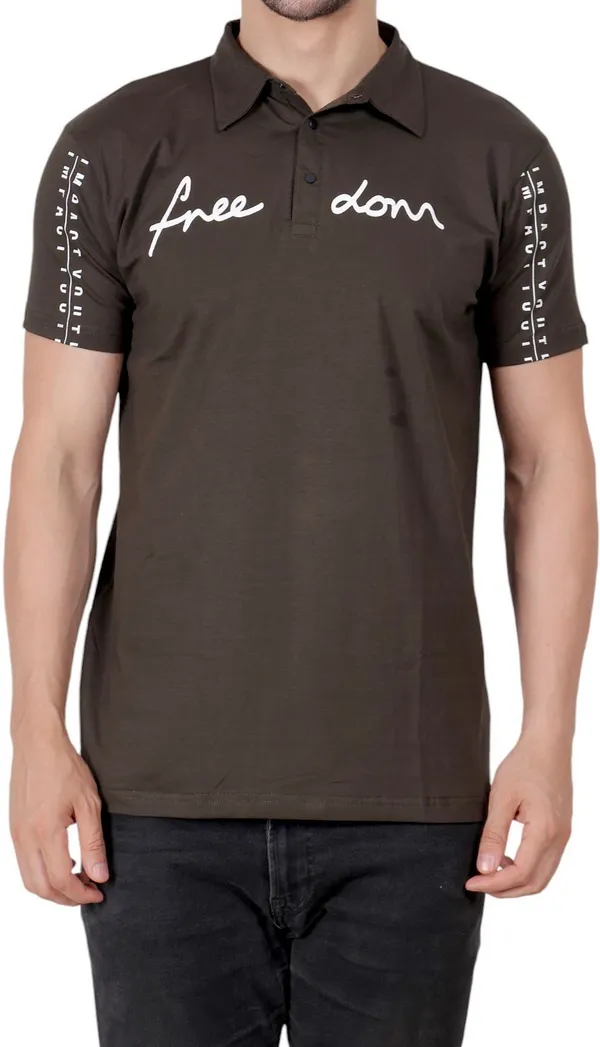 ZULX_Printed_Men_Polo_Neck_Brown_T-Shirt_()