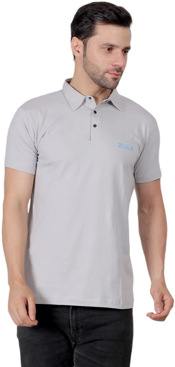 ZULX_Solid_Men_Polo_Neck_Grey_T-Shirt_()