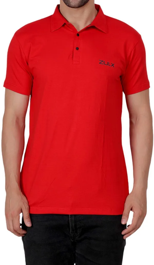 ZULX_Solid_Men_Polo_Neck_Red_T-Shirt_()