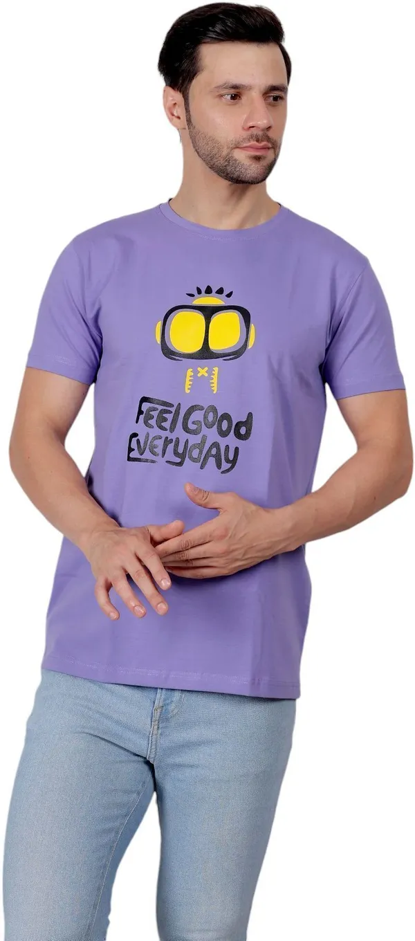ZULX_Printed,_Graphic_Print_Men_Round_Neck_Purple_T-Shirt_()
