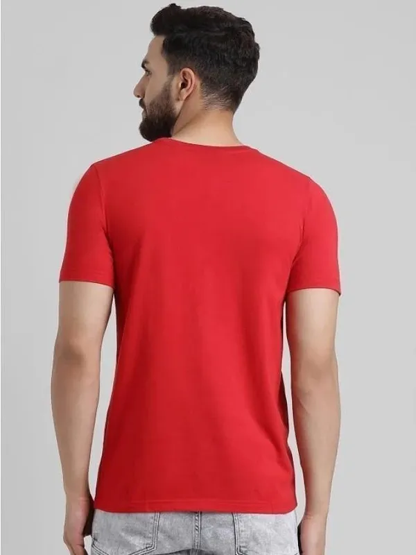 ZULX_Solid_Men_Round_Neck_Red_T-Shirt_()