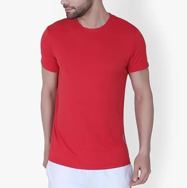 ZULX_Solid_Men_Round_Neck_Red_T-Shirt_()