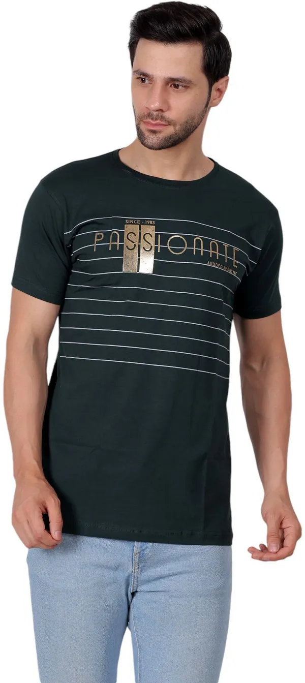 ZULX_Printed_Men_Round_Neck_Dark_Green_T-Shirt_()
