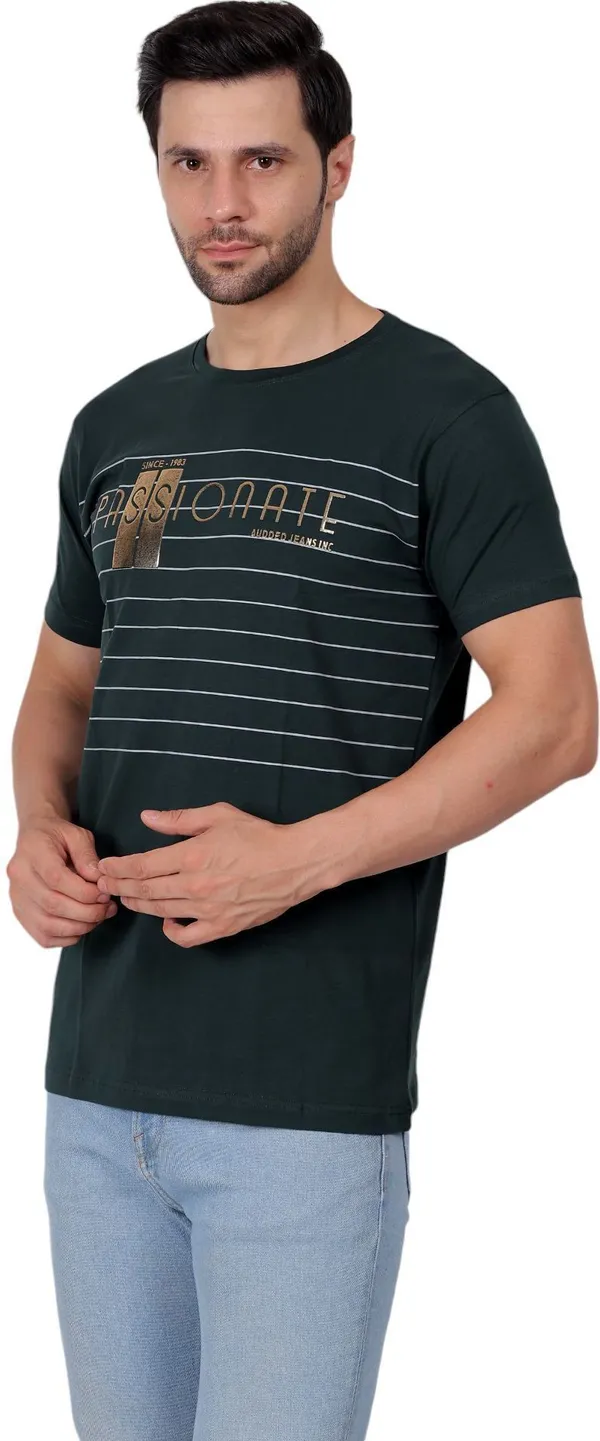 ZULX_Printed_Men_Round_Neck_Dark_Green_T-Shirt_()