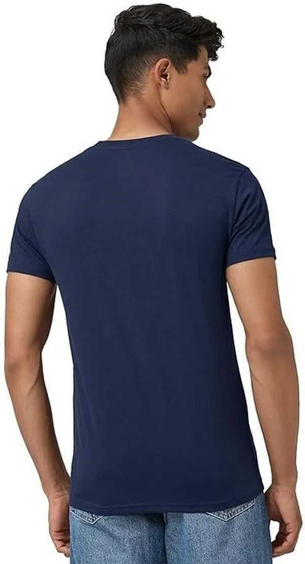 ZULX_Solid_Men_Round_Neck_Navy_Blue_T-Shirt_()