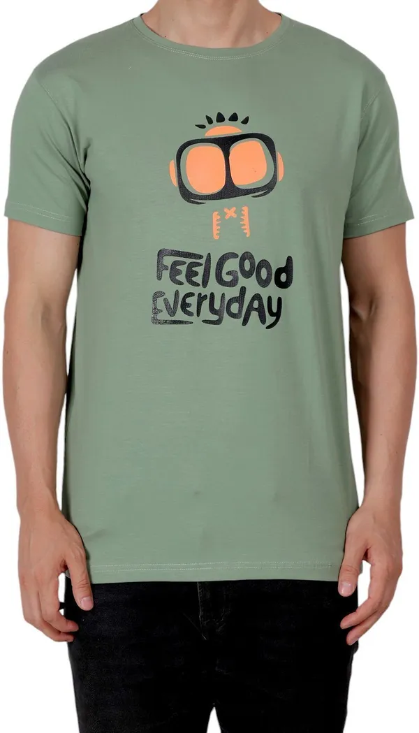 ZULX_Printed,_Graphic_Print_Men_Round_Neck_Dark_Green_T-Shirt_()