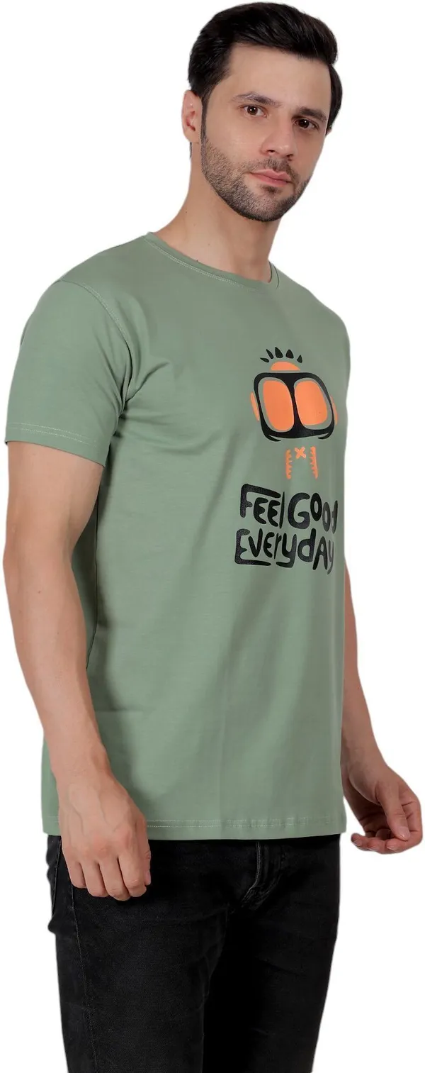 ZULX_Printed,_Graphic_Print_Men_Round_Neck_Dark_Green_T-Shirt_()