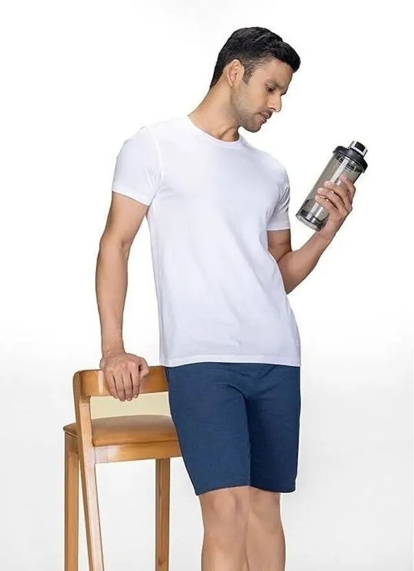 ZULX_Solid_Men_Round_Neck_White_T-Shirt_()