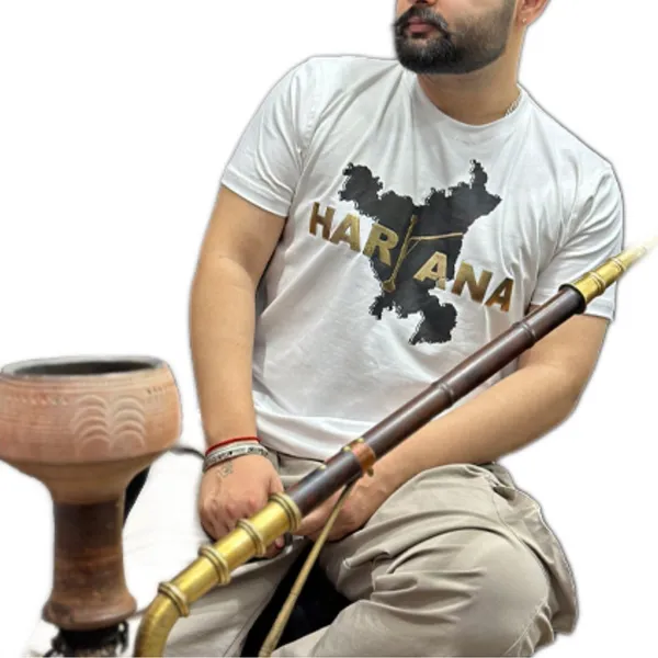 ZULX_Printed,_Graphic_Print,_Typography_Men_Round_Neck_White,_Beige,_Gold_T-Shirt_()