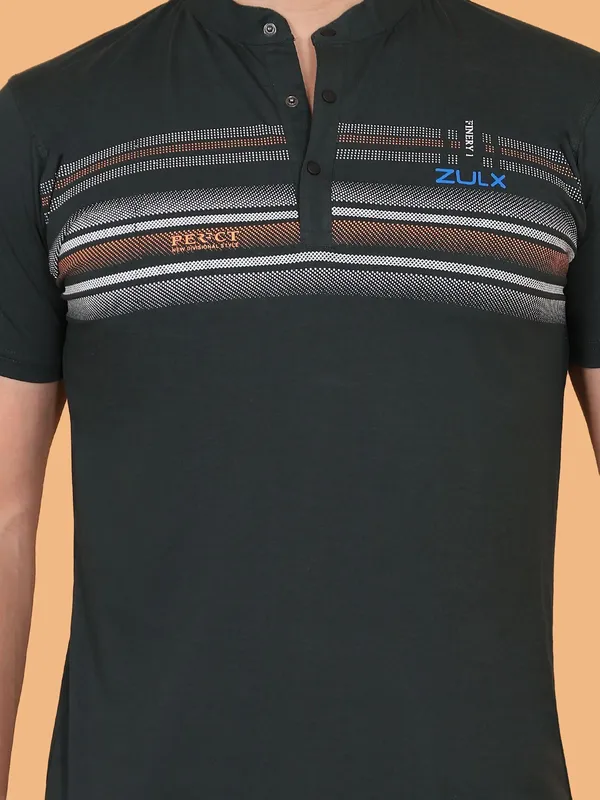 ZULX_Printed_Men_Henley_Neck_Dark_Green_T-Shirt_()