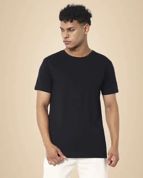 Black_Solid_Round_Neck_T-Shirt_For_Men