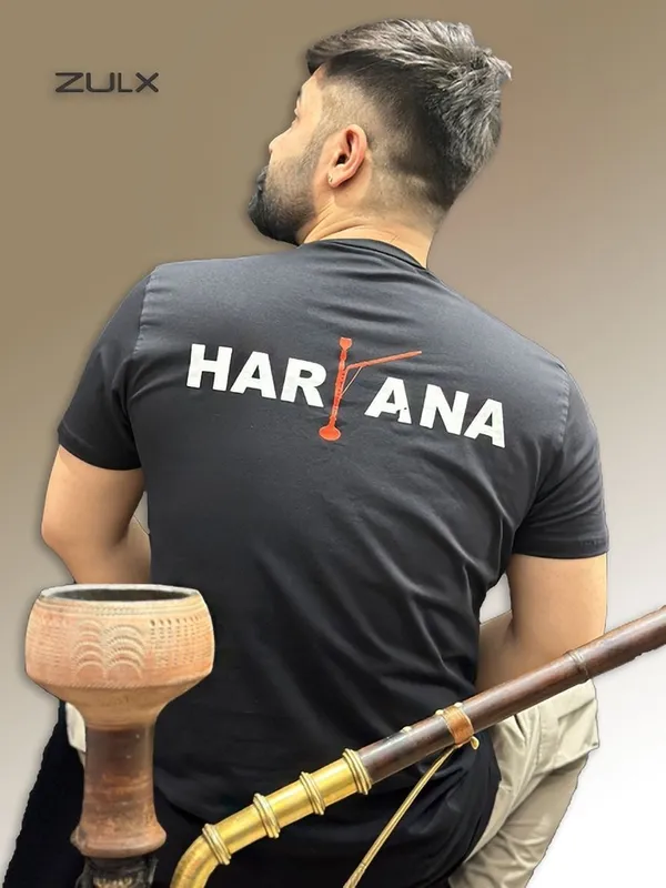 Black_Graphic_Printed_Typography_Round_Neck_T-Shirt_For_Men