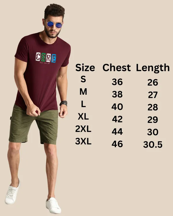 Maroon_Graphic_Print_Crew_Neck_T-Shirt_For_Men