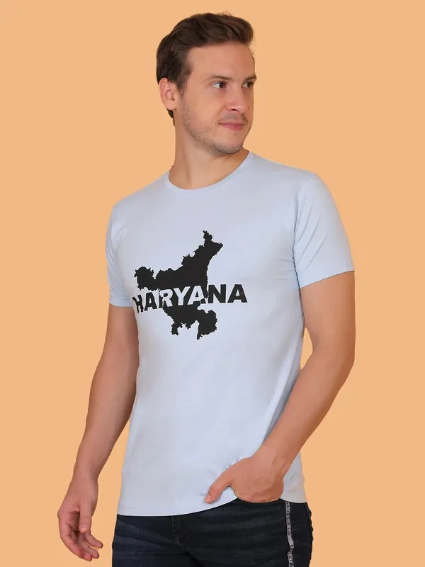 White_Printed_Typography_Round_Neck_T-Shirt_For_Men