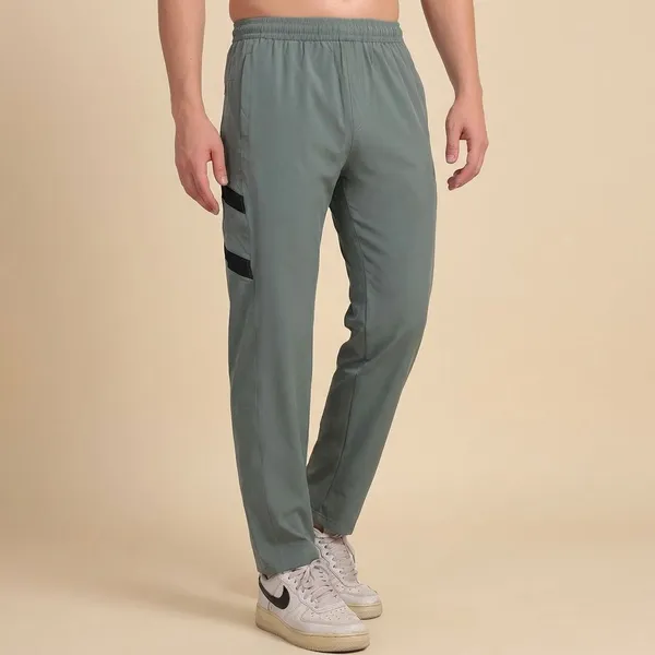 Green_Striped_Track_Pants_For_Men