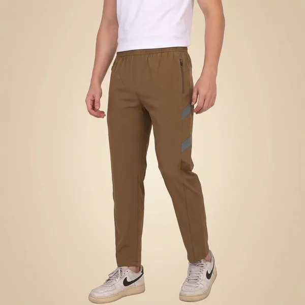 Brown_Striped_Track_Pants_For_Men