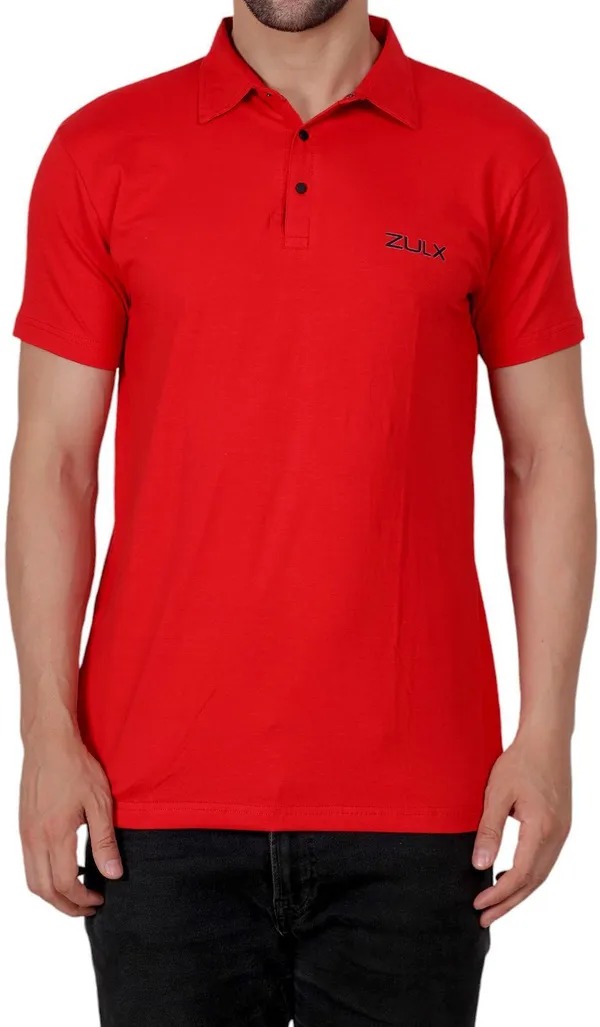 Red_Solid_Polo_Neck_T-Shirt_For_Men