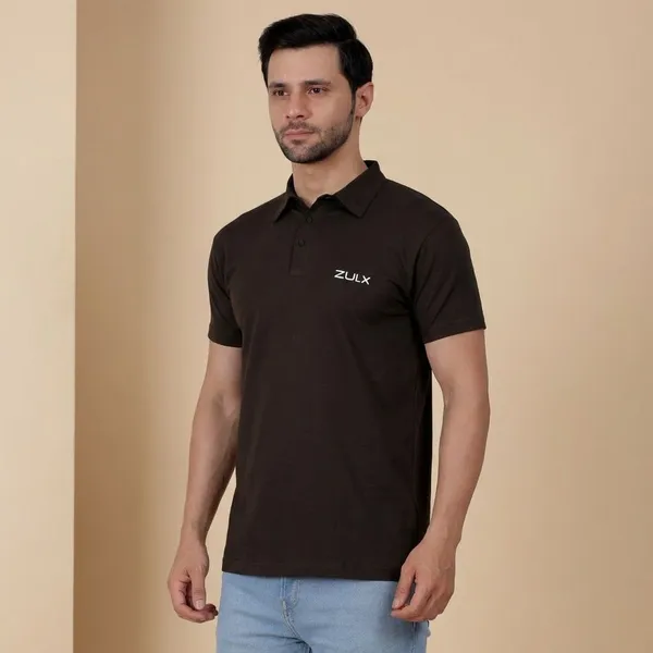 Black_Solid_Polo_Neck_T-Shirt_For_Men