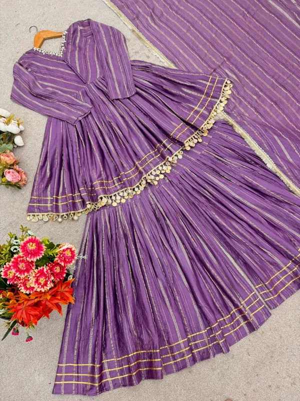 Premium_Mal_Chanderi_Mirror_Work_Sharara_Set_Ready_To_Wear