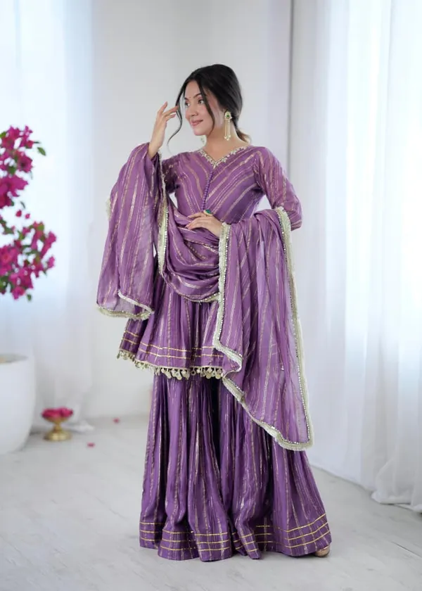 Premium_Mal_Chanderi_Mirror_Work_Sharara_Set_Ready_To_Wear