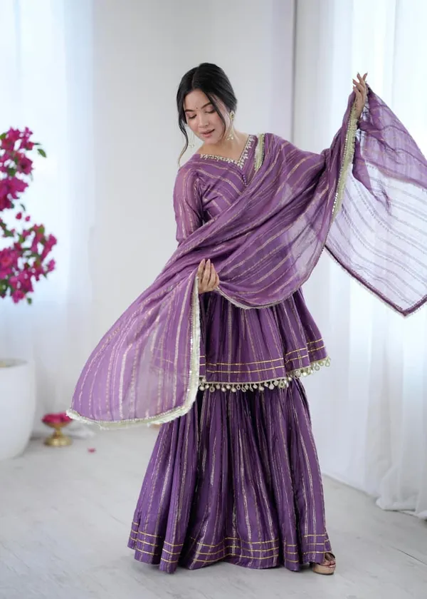 Premium_Mal_Chanderi_Mirror_Work_Sharara_Set_Ready_To_Wear