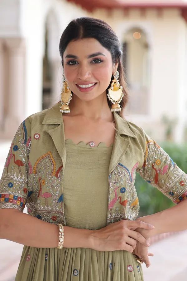 Premium_Vichitra_Silk_Designer_Gown_With_Embroidered_Koti