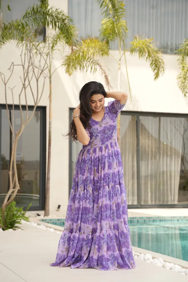 Purple_Flair_Floral_Printed_Faux_Georgette_Gown