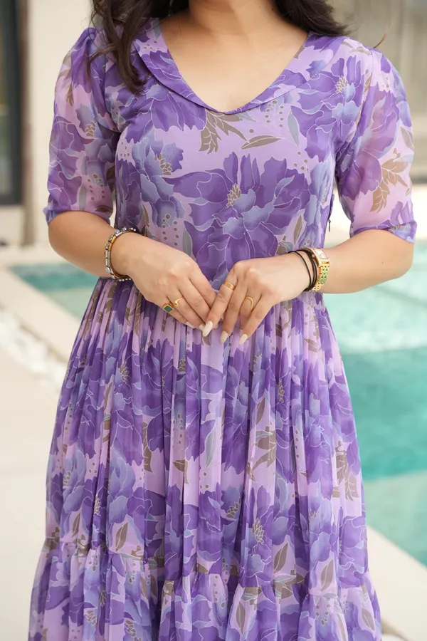 Purple_Flair_Floral_Printed_Faux_Georgette_Gown