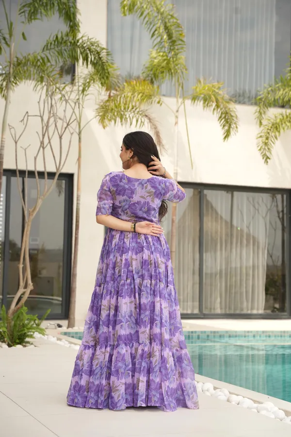 Purple_Flair_Floral_Printed_Faux_Georgette_Gown
