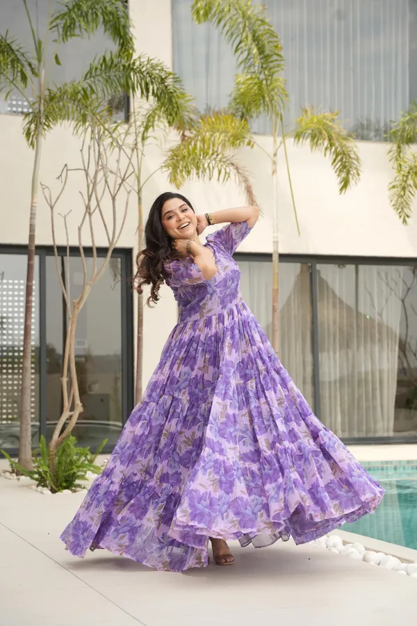 Purple_Flair_Floral_Printed_Faux_Georgette_Gown
