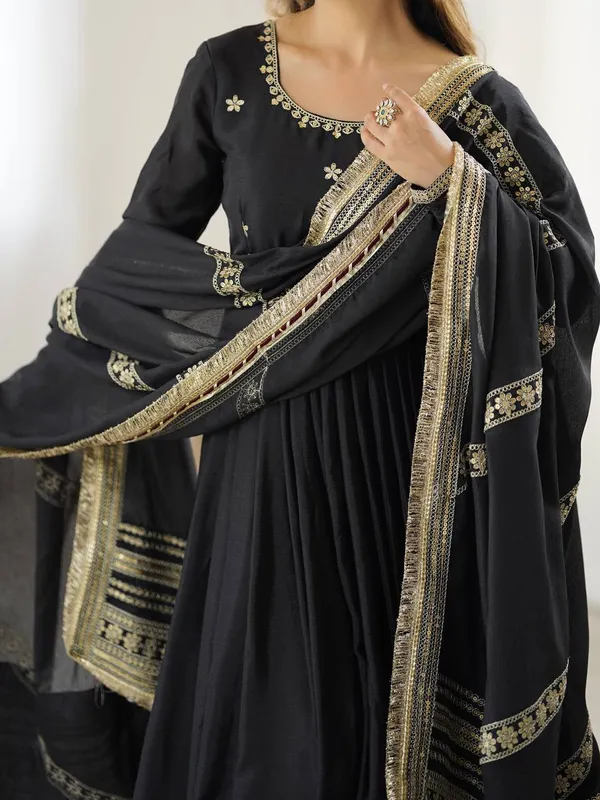 Premium_Chinon_Silk_Thread_Sequins_Work_Gown_With_Pant_&_Dupatta